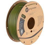Polymaker Filamento de Impresión 3D ASA, 1.75 mm, Verde Militar, Resistente al Calor y a la Intemperie, 1 kg