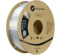 Polymaker Filamento de TPU de alto flujo 1.75 transparente, Shore 95A Filamento flexible 1.75 mm, carrete de cartón de 1 kg, filamento de TPU PolyFlex TPU95-HF, filamento suave flexible de 1.75 mm