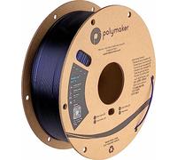 Polymaker Filamento PETG de 1,75 mm, carrete de cartón de filamento azul translúcido PETG de 2.2 libras, filamento de impresora 3D azul translúcido PolyLite PETG de 1.75 mm, imprime con la mayoría de