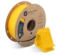 Polymaker Filamento PLA Pro de alta velocidad de 1.75 mm, filamento amarillo PolySonic PLA Pro para impresora 3D, 2.2 libras, PLA de impresión rápida más fuerte compatible con la mayoría de impresoras