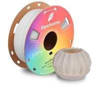 Filamento PLA Polymaker Panchroma Blanco 1,75 mm Mate Fácil Impresión