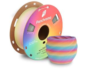 Polymaker Panchroma - Filamento de ácido poliláctico mate degradado, multicolor degradado pastel arcoíris de 0.069 pulgadas, filamento PLA para impresora 3D, se adapta a la mayoría de impresoras 3D