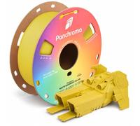 1.75mm Panchroma Mate Pla Filamento para 3D Impresora, Savannah Amarillo 1kg -
