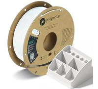 Polymaker PolyLite PLA PRO Blanco - 1.75mm - 1kg | Resistente, alta velocidad de hasta 500 mm/s, superficie limpia, baja deformación, fácil de imprimir en la mayoría de