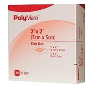 Polymem 20 apósitos con adhesivo, minimiza el dolor producido por la herida a la vez que acelera el proceso de cicatrización.