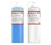 Polyment caucho de silicona tipo 35 apto para alimentos azul de dureza media Shore 1:1