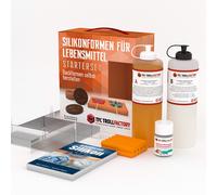 Polyment kit inicial DIY para fabricar moldes de silicona para alimentos y moldes de repostería grande
