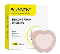POLYNEW Bandaging Pads 7.2 x7.2 Sacral Pad (6 Pcs/Box)
