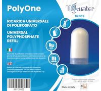 PolyOne - Recarga universal de polifosfato - Antical - Paquete de 16 unidades - Grado alimenticio -