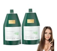 Polypeptide Keratin, Crema Hidratante y Suavizante para el Cabello, Mascarilla de Keratina, Brillo y Sedosidad Duraderos para Cabello Seco y Dañado (2 piezas)