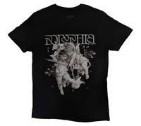 Polyphia Cherub - Camiseta negra para hombre, Negro, M