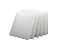 Polypropylene Sheet White Plastic Board for DIY, Engineering, and Industrial Applications 1pcs(300x400x20mm)