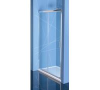 Polysan Easy Line puerta de ducha 130 cm corredera cromo brillante/vidrio transparente EL1315