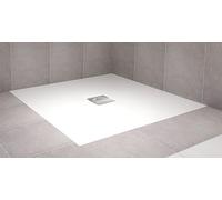Polysan Flexia plato de ducha cuadrado 100x100 cm blanco 71552MAT