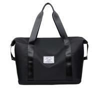 Polyvalent pour une utilisation quotidienne les et les activités de plein air grande capacité design en bandoulière et portable pour les tenues décontractées et professionnelles (Black One Size)
