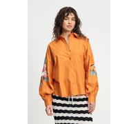 POM Amsterdam Blouse - Lexi Bird Sienna Talla: 44 | Blusas Outlet | Mujer | Marrón