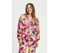 POM Amsterdam Blouse - Satin Love Bouquet Multi Colour Talla: 40 | Manga Larga Outlet | Mujer