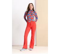 POM Amsterdam Jeans - Kate Flare Phoenix Red Talla: 34 | Pantalones Anchos Outlet | Mujer | Rojo