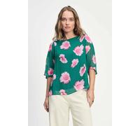 POM Amsterdam Top - Meadow Flowers Green Talla: 40 | Blusas Outlet | Mujer | Verde
