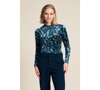 POM Amsterdam Turtleneck - Feathers Blue Talla: 34 | Manga Larga Outlet | Mujer | Azul