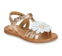 Pom d'Api Sandalias PLAGETTE BIG FLO in Oro 24