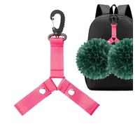 Pom Holders for Cheer Bag - Organizador con botón, 8,5 x 1 Inches Hanger Accessory, Easy to Use Sports Aid, Reliable Cheerleading Competition Game School Gear, Premium Quality for Girls Events Family