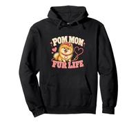 Pom Mom Fur Life Funny Pomerania Dog Sudadera con Capucha