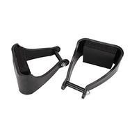 POM Plastic Stirrups | Low - Weight Cushioned Pad Prevents Numbness | Comfortable Stirrups for Trail Riding/Long Distance | Angled Design & Secure Screw Fixing