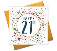 Pom Pom"21st Tarjeta de felicitación
