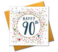 Pom Pom "90th Tarjeta de felicitación