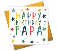 Pom Pom "Happy Birthday, tarjeta de felicitación de Papa"