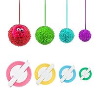 Pom Pom Maker, DIY Pompoms Artesanía Doll haciendo Kits-Hilado de lana Knitting Craft Tool Set Fabricante de pom-pom -Pom Pom Maker (4)
