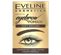 Pomada De Ceja Impermeable Larga Duración Cremosa Fomula Suave Marrón
