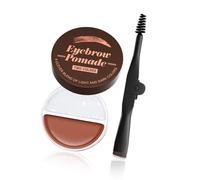 Pomada de cejas 2 en 1 de dos colores con brocha para maquillaje natural de cejas para todos los tipos y tonos de piel