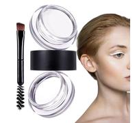 Pomada para cejas - Crema para cejas con cepillo de 2 caras | Cosméticos resistentes al agua para una definición precisa para ti