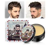 Pomada para hombre, Producto de peinado para hombres con fijación remodelable y acabado natural, cera para todo tipo de cabello