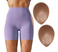 POMAMZ Almohadillas Adhesivas de Silicona para glúteos, Cacao, L, 1 Par