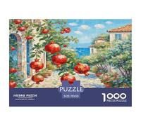 Pomegranate Blossom Puzzles Imposible,desafío for Adults Juego Educativo 1000 Piezas Obra De Arte De Juego De para Adultos Y Niños 70x50cm/1000pcs