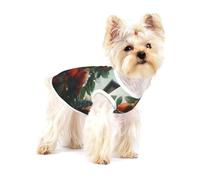 Pomegranate - Camiseta de alta calidad para perro, ropa suave 100% algodón para perros, perfecta para perros pequeños a medianos, camisas elegantes y cómodas para perros, talla M