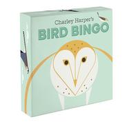 Pomegranate Charley Harper's Bird - Juego de bingo para adultos y familias de 2 a 8 jugadores