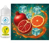 Pomegranate Ice Rush - Granada Pomelo Ice Aroma Concentrado - Vegano - Sasami - 100ml