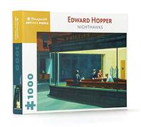 Pomegranate Rompecabezas de 1000 piezas para adultos, Edward Hopper's Nighthawks, acabado mate, ajuste cómodo