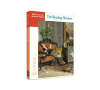 Pomegranate Rompecabezas de 1000 piezas para adultos, la mujer que lee, acabado mate, ajuste cómodo