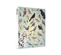 Pomegranate Rompecabezas de 1000 piezas para adultos, pájaros de patio trasero de Casey Girard, acabado mate, ajuste cómodo