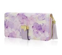 Pomelo Best Carteras RFID para mujer con múltiples ranuras para tarjetas y compartimento espacioso (lavanda gouache)