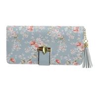Pomelo Best Monedero de mujer multicolor a rayas, Chinarose, medium, Clásico