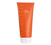 Pomélo+Co. Acondicionador hidratante de melocotón con ácido láctico AHA para cabello suave y sedoso, para cabello seco/Peach Paradise, 200 ml