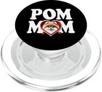 Pomeranian Dog Pom Mom Cute Puppy Mother Women PopSockets PopGrip para MagSafe
