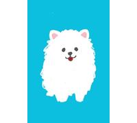 Pomeranian Notebook: Sky Blue Edition: Cute Kawaii Dog Journal Featuring Potechi the Pomeranian: Minimalist Stationery for Pomeranian Lovers, 100 ... (Potechi the Fluffy Pomeranian Collection)