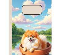 Pomeranian Puppy Composition Notebook: A Cute Dog-Inspired Writing Book for Young Animal Lovers to Dream, Write, Draw, and Express Their Brightest Thoughts